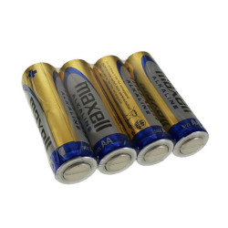 Set 4 baterii alcaline R6 Maxell Set 4 baterii alcaline R6 Maxell