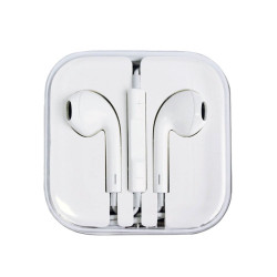 Casti ureche cu bluetooth si microfon albe Casti ureche cu bluetooth si microfon albe