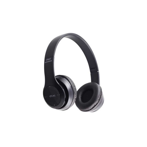 Casti Bluetooth Radio/MP3/TF/mic P47 Alien negre Casti Bluetooth Radio/MP3/TF/mic P47 Alien negre