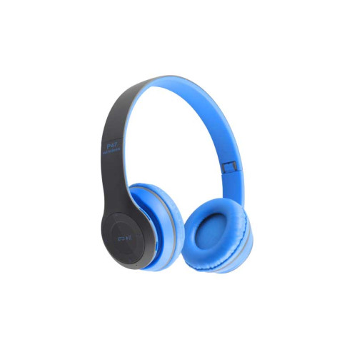 Casti Bluetooth Radio/MP3/TF/mic P47 Alien blue Casti Bluetooth Radio/MP3/TF/mic P47 Alien blue