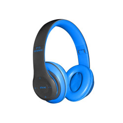 Casti Bluetooth Radio/MP3/TF/mic P15 Alien blue Casti Bluetooth Radio/MP3/TF/mic P15 Alien blue