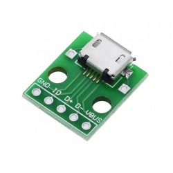 Modul adaptor MicroUSB DIP2.54mm Modul adaptor MicroUSB DIP2.54mm