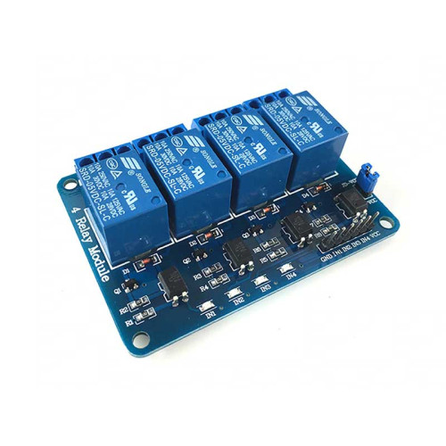 Modul relee 5/12/24V 4 canale Modul relee 5/12/24V 4 canale