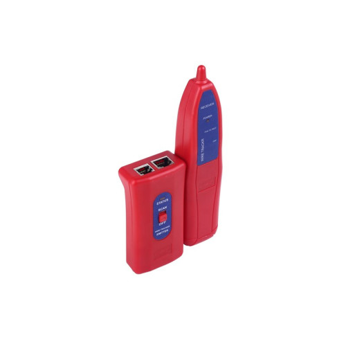 Tester continuitate cablu electric, UTP, telefon rosu Tester continuitate cablu electric, UTP, telefon rosu