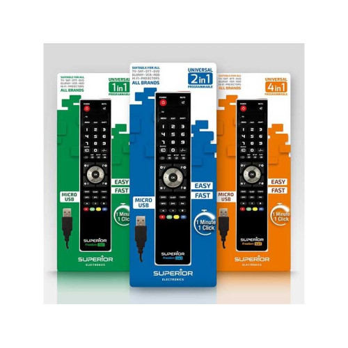 Telecomanda programabila prin micro-usb Superior Telecomanda programabila prin micro-usb Superior