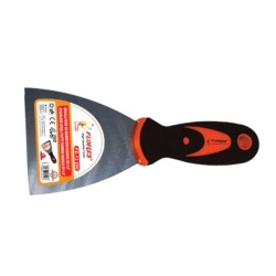 Spaclu inox cu maner din cauciuc de 1 Spaclu inox cu maner din cauciuc de 1