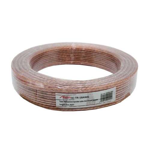 Cablu difuzor transp 2x0,75mm 25M Cablu difuzor transp 2x0,75mm 25M