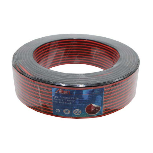 Cablu difuzor r/n 2x1mm rola 100m Cablu difuzor r/n 2x1mm rola 100m
