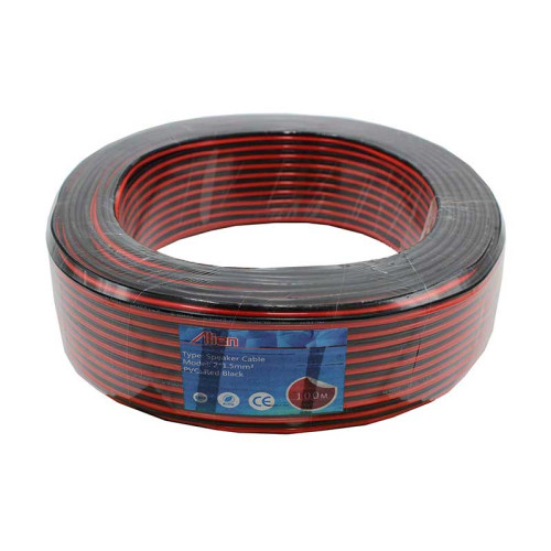 Cablu difuzor r/n 2x1,5mm rola 100m Cablu difuzor r/n 2x1,5mm rola 100m