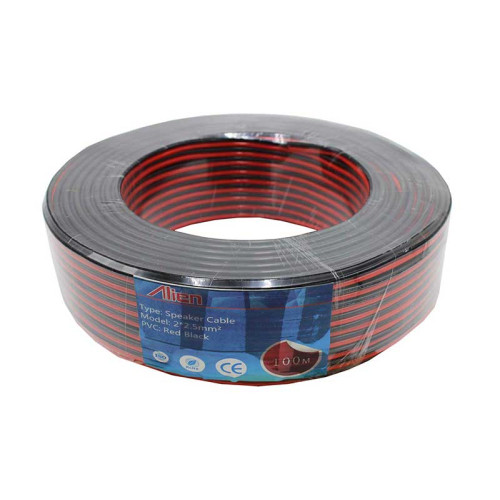Cablu difuzor r/n 2x2,5mm rola 100m Cablu difuzor r/n 2x2,5mm rola 100m