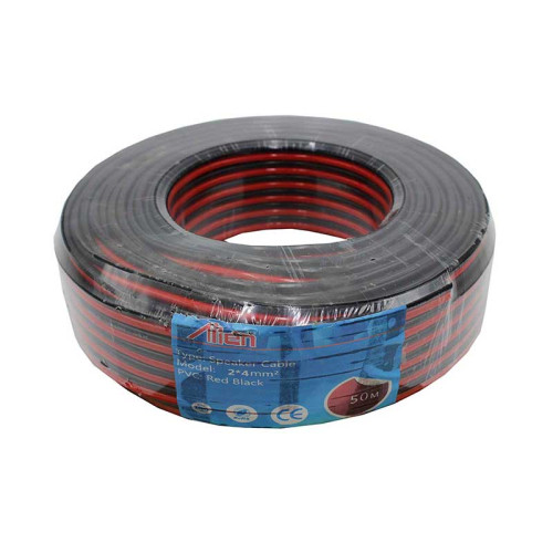 Cablu difuzor r/n 2x4mm rola 50m Cablu difuzor r/n 2x4mm rola 50m