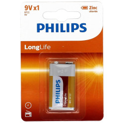Baterie 9V Philips Longlife Baterie 9V Philips Longlife