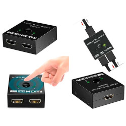 Spliter bidirectional HDMI 2.0 2 porturi 4K 60Hz Spliter bidirectional HDMI 2.0 2 porturi 4K 60Hz