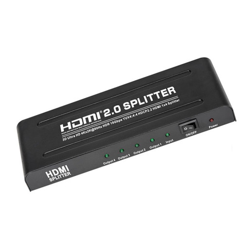 Spliter HDMI 2.0 4 porturi 4K 60Hz Spliter HDMI 2.0 4 porturi 4K 60Hz