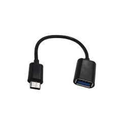 Cablu OTG usb mama - tip C tata 20cm Cablu OTG usb mama - tip C tata 20cm
