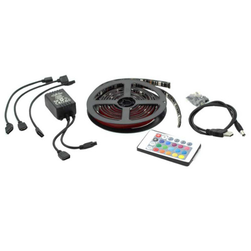 Set 4 benzi led iluminare fundal tv 2x70+2x37cm Set 4 benzi led iluminare fundal tv 2x70+2x37cm