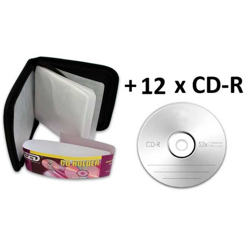 Set 12 CD-R + borseta Set 12 CD-R + borseta