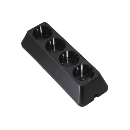 Cap prelungitor bachelita 4 cai negru Cap prelungitor bachelita 4 cai negru