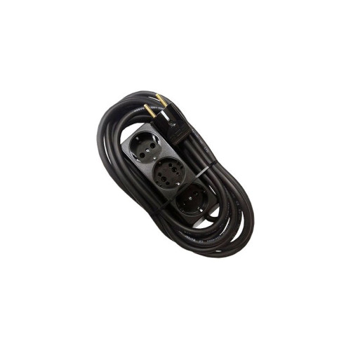 Prelungitor bachelita 3cai 2m 3x1.5mm2 negru Prelungitor bachelita 3cai 2m 3x1.5mm2 negru