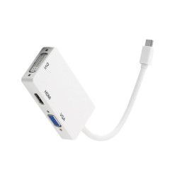 Adaptor MiniDisplayPort la HDMI/DVI/VGA Adaptor MiniDisplayPort la HDMI/DVI/VGA