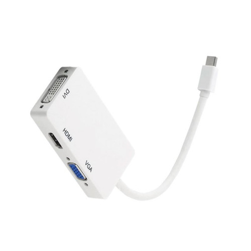 Adaptor MiniDisplayPort la HDMI/DVI/VGA Adaptor MiniDisplayPort la HDMI/DVI/VGA