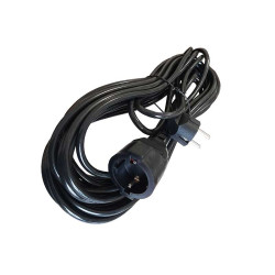 Cablu prelungitor 3x1.5mm cu cupla 20m Alien negru Cablu prelungitor 3x1.5mm cu cupla 20m Alien negru