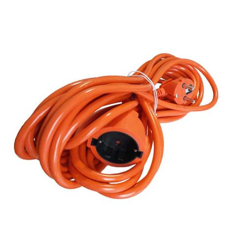 Cablu prelungitor 3x1.5mm cu cupla 30m Alien portocaliu Cablu prelungitor 3x1.5mm cu cupla 30m Alien portocaliu