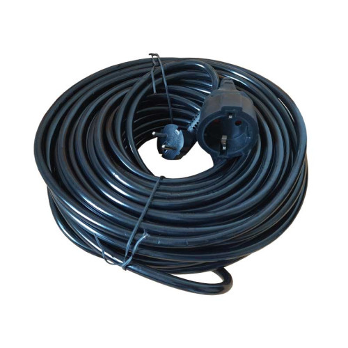 Cablu prelungitor 3x2.5mm cu cupla 30m Alien negru Cablu prelungitor 3x2.5mm cu cupla 30m Alien negru