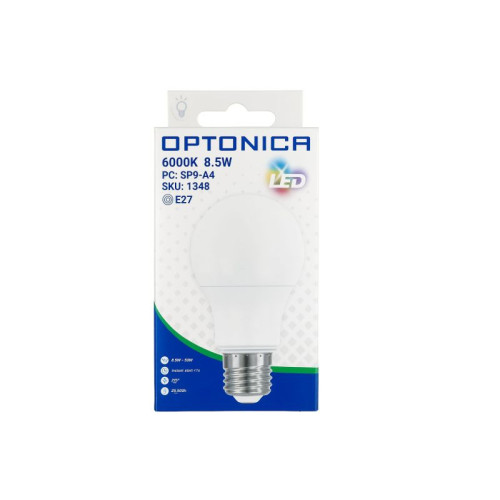 Bec leduri 8.5W lumina alb-rece HQ Bec leduri 8.5W lumina alb-rece HQ