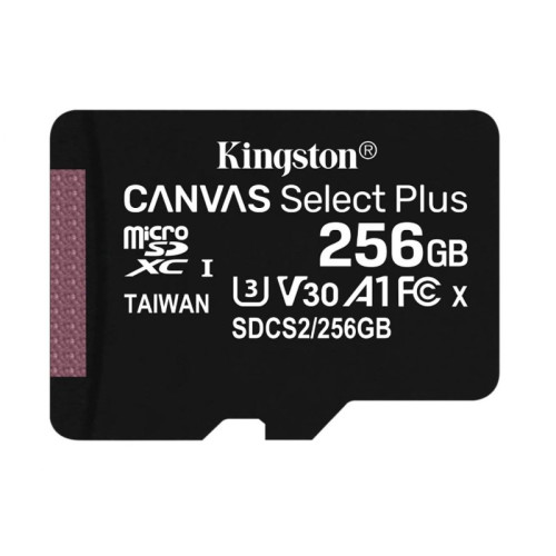 MicroSDXC 256Gb Kingston clasa 10 cu adaptor