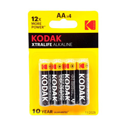 Set 4 baterii R6 Kodak Extralife Alkaline Set 4 baterii R6 Kodak Extralife Alkaline