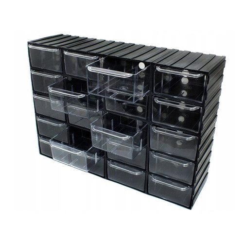 Organizator modular 20 sertare 42.6X30.4X12.5cm PP20 Organizator modular 20 sertare 42.6X30.4X12.5cm PP20