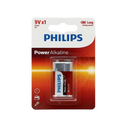 Baterie 9V Philips Alkaline Power Baterie 9V Philips Alkaline Power
