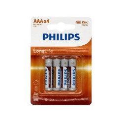 Set 4 baterii Philips Longlife R3