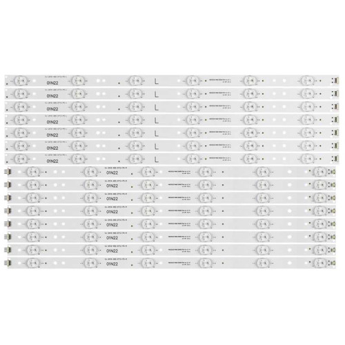 Bareta leduri Philips,Sony 49inch 6+6led set 14buc Bareta leduri Philips,Sony 49inch 6+6led set 14buc