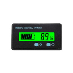 Voltmetru baterii plumb/litiu 6-63V
