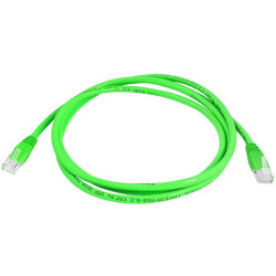 Cablu UTP cu mufe 3m verde Cablu UTP cu mufe 3m verde