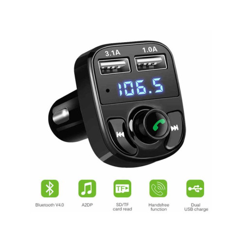 Modulator FM X8 cu BT+2USB