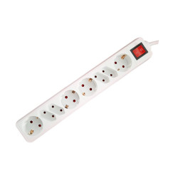 Prelungitor 4schuko+4euro 10m cu intr Alien Prelungitor 4schuko+4euro 10m cu intr Alien