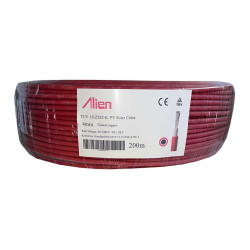 Cablu solar 4mm2 cupru rola 200m rosu Cablu solar 4mm2 cupru rola 200m rosu