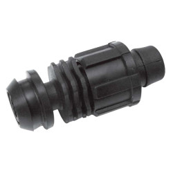 Conector cu garnitura teava picurare 16mmxPiulita Conector cu garnitura teava picurare 16mmxPiulita