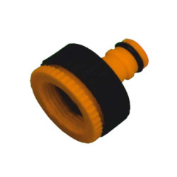 Conector adaptor cauciucat filet interior furtun 1/2x3/4 Conector adaptor cauciucat filet interior furtun 1/2x3/4