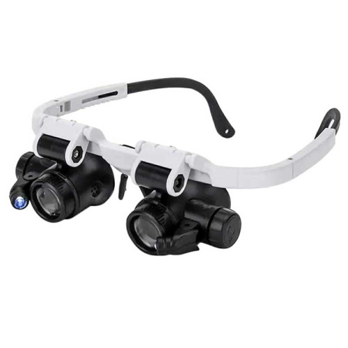 Ochelari cu lupa (x23 x8) si led Ochelari cu lupa (x23 x8) si led