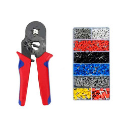 Cleste sertizat+1200 conectori izolati Cleste sertizat+1200 conectori izolati
