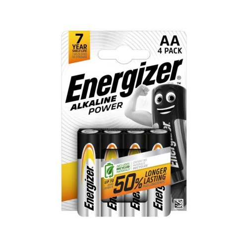 Set 4 baterii alcaline R6 Energizer Set 4 baterii alcaline R6 Energizer