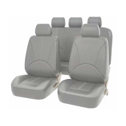 Set huse auto piele ecologica gri Set huse auto piele ecologica gri