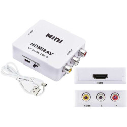 Convertor HDMI la 3 RCA Convertor HDMI la 3 RCA