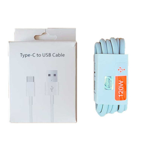 Cablu USB la tip C 6A 120W