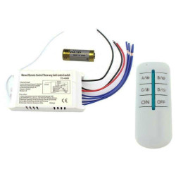 Modul ON/OFF 4 canal cu telecomanda Modul ON/OFF 4 canal cu telecomanda