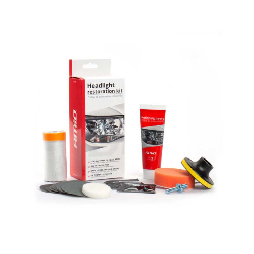 Kit polish faruri auto